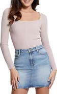 GUESS Blandine Corset Detail Sweater