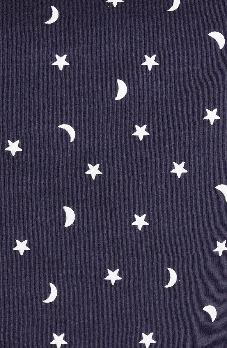 Belabumbum Starry Night Maternity/Nursing Nightshirt, Alternate, color,