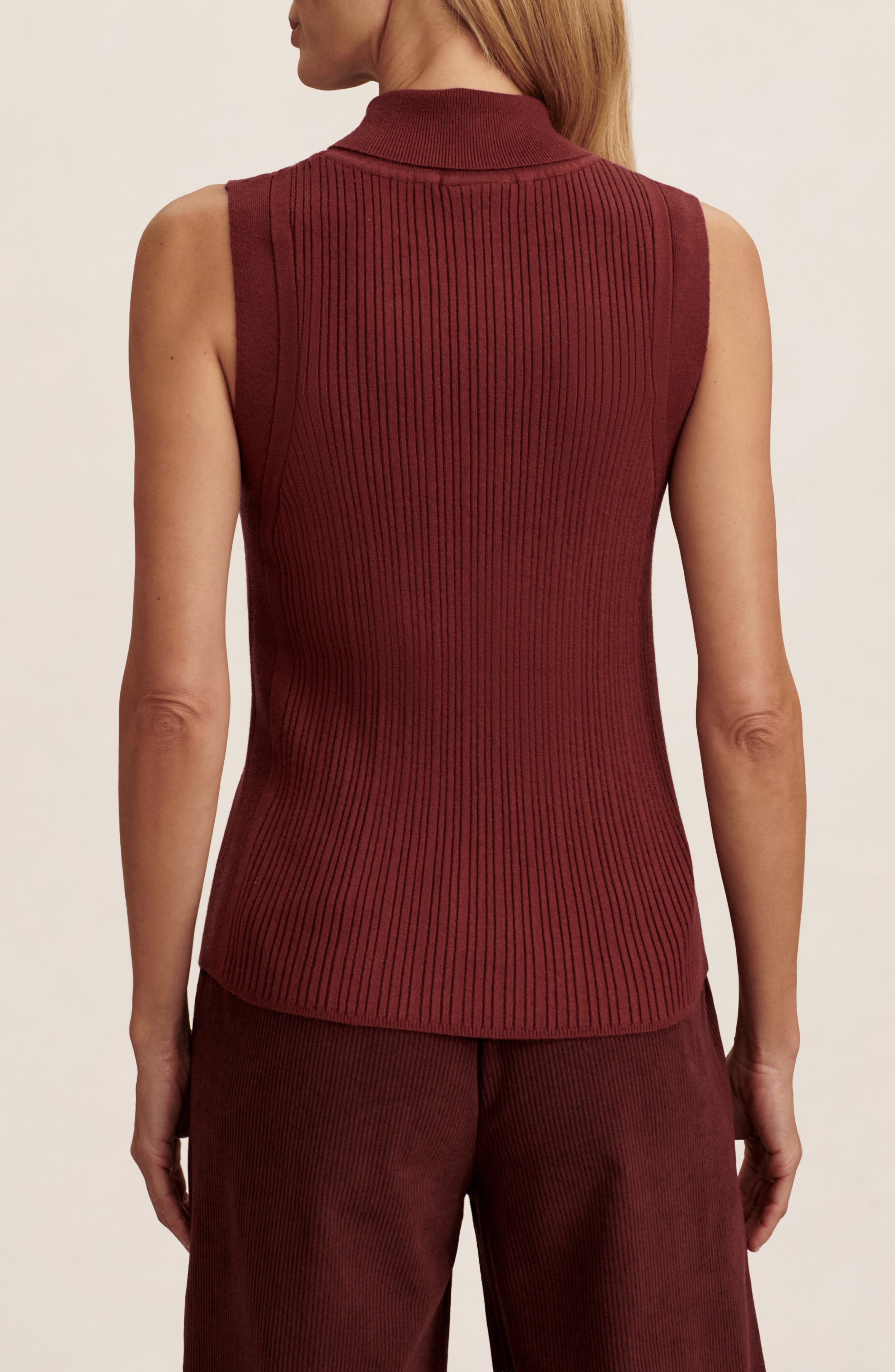 Anastasia Sleeveless Turtleneck - image 2