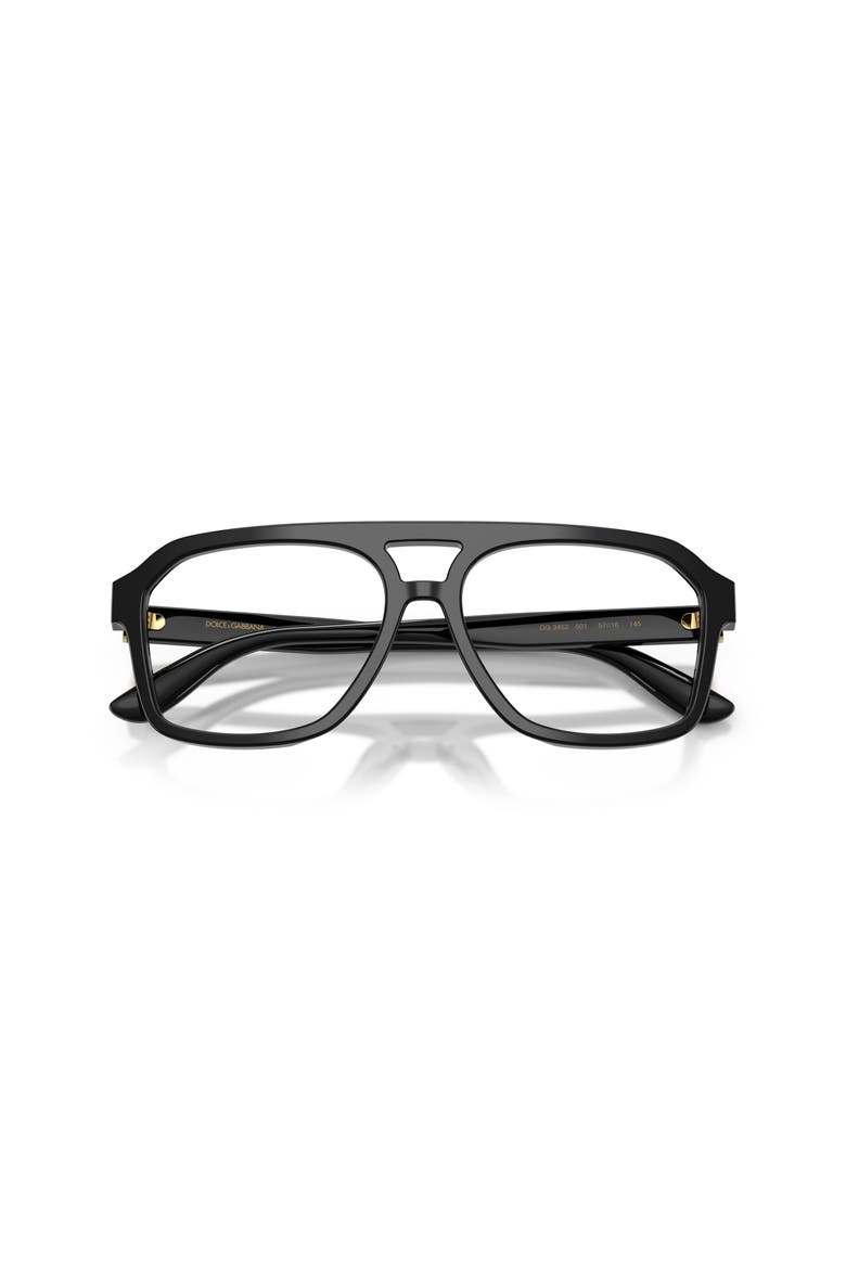57mm Pilot optical glasses, Alternate, color, Black