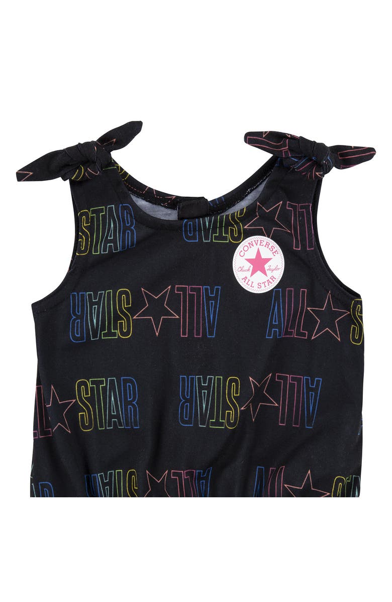 Converse Kids' Graphic Print Romper, Alternate, color,