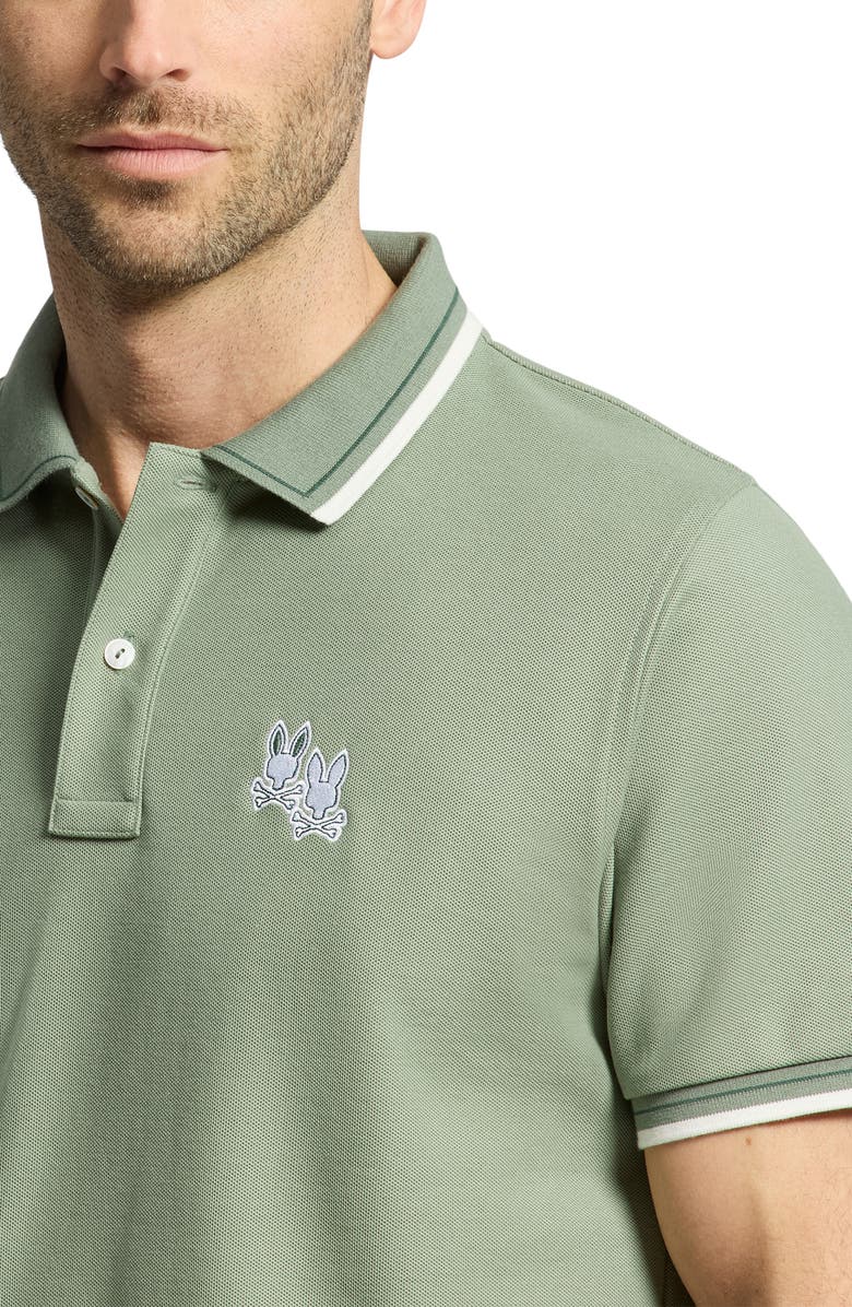 Psycho Bunny Elliot Pima Cotton Piqué Polo, Alternate, color,