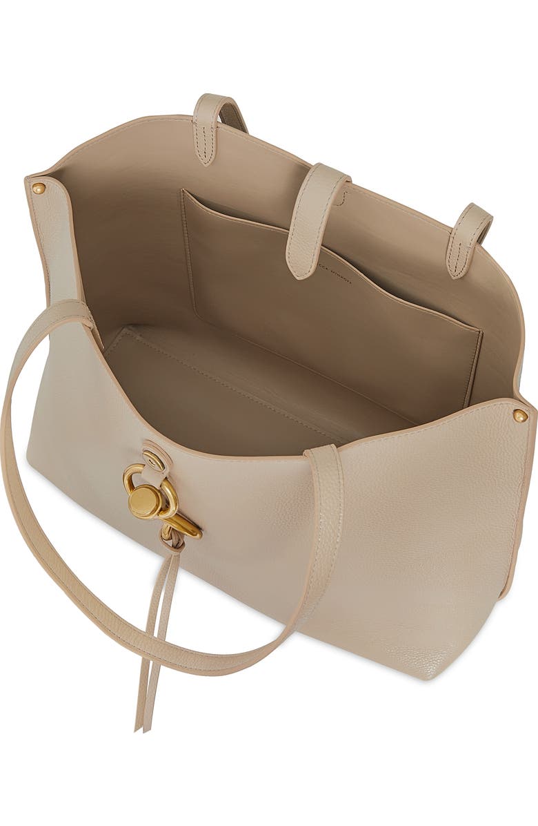 Rebecca Minkoff Megan Leather Tote, Alternate, color, Stone