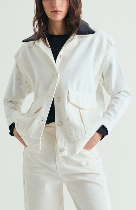 Contrast Denim Jacket