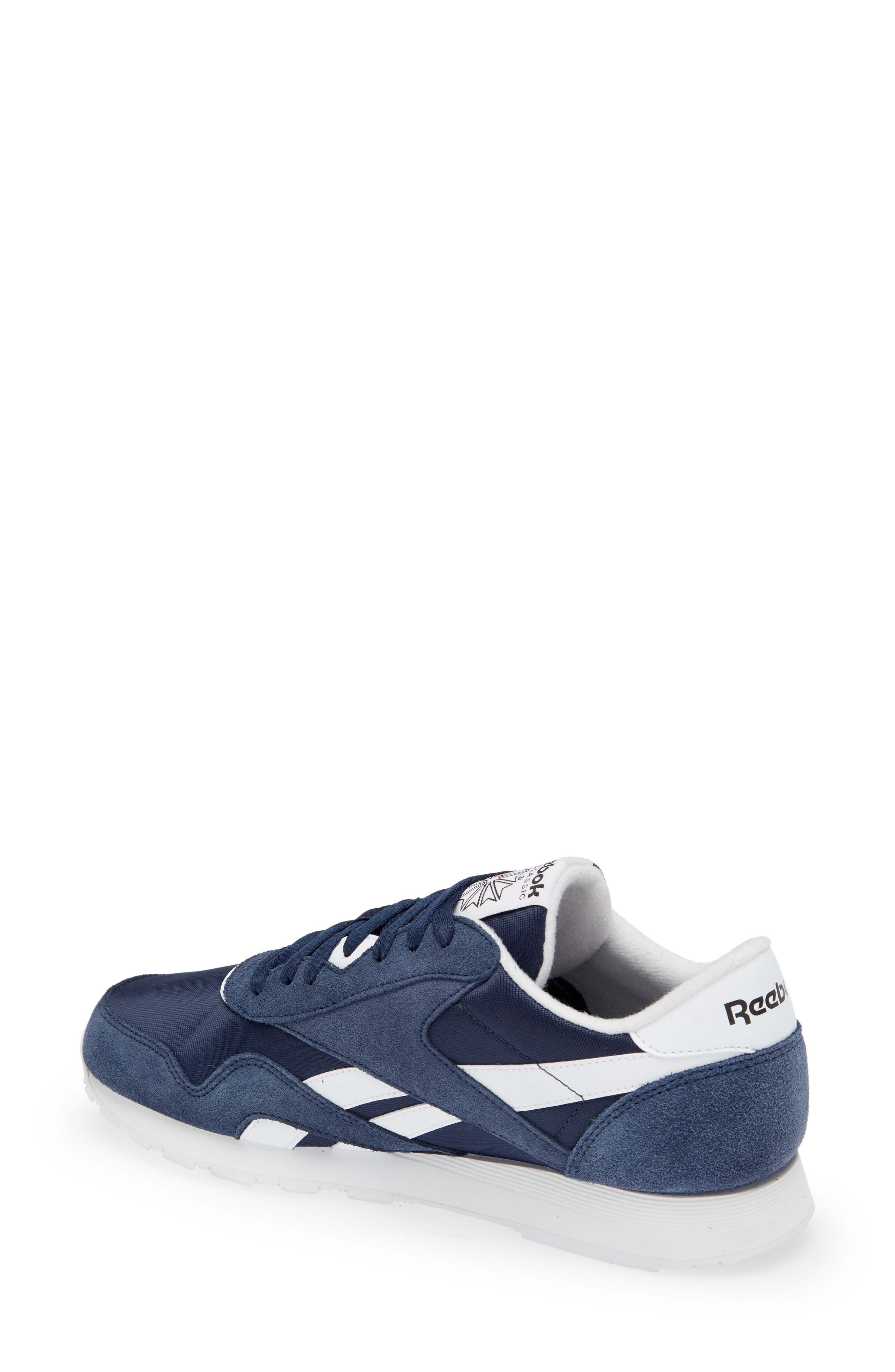 Classic Nylon Sneaker, Alternate, color, VECNAV/FTW