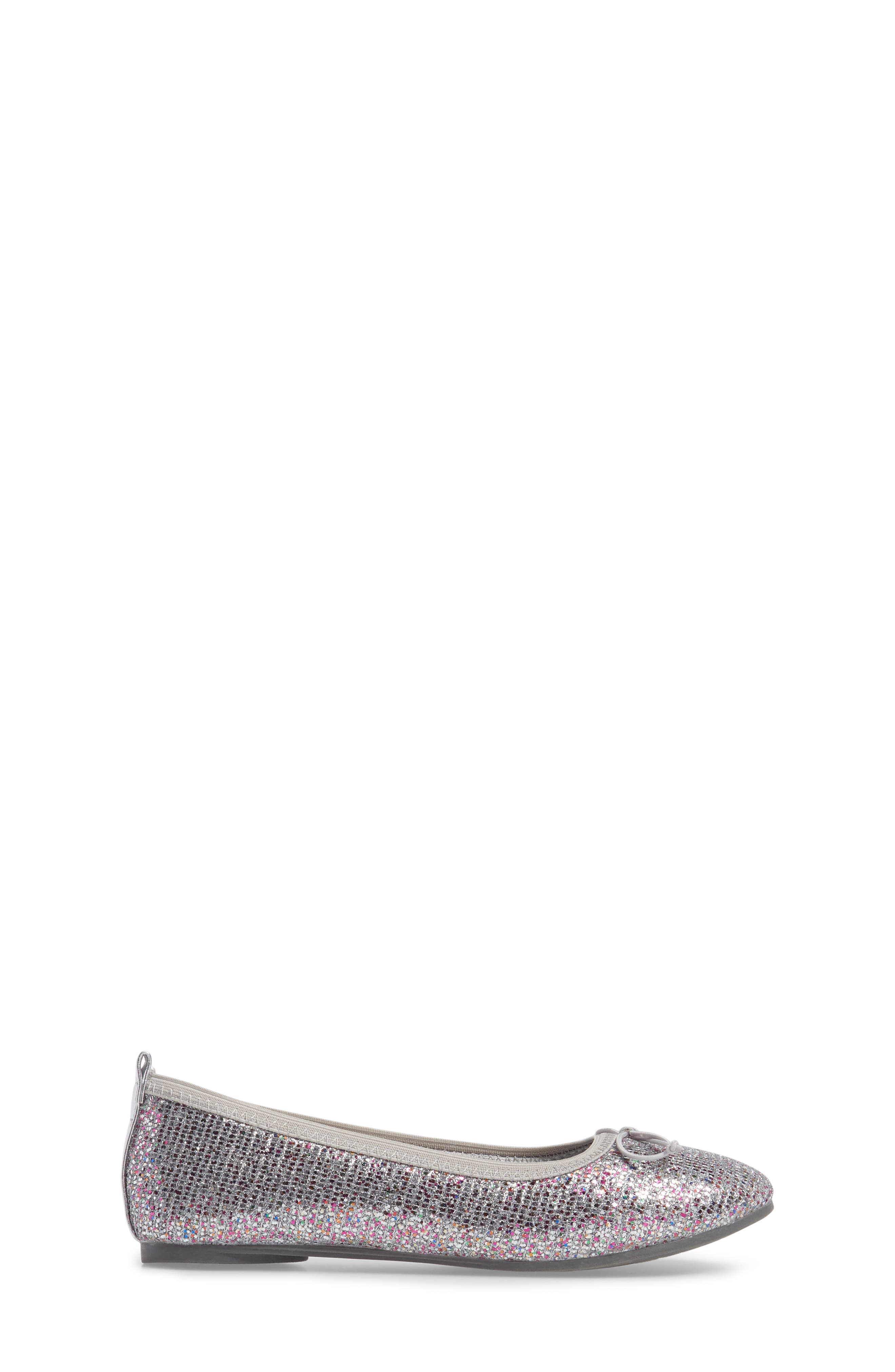 Copy Tap Ballet Flat, Alternate, color, SILVER MULTI