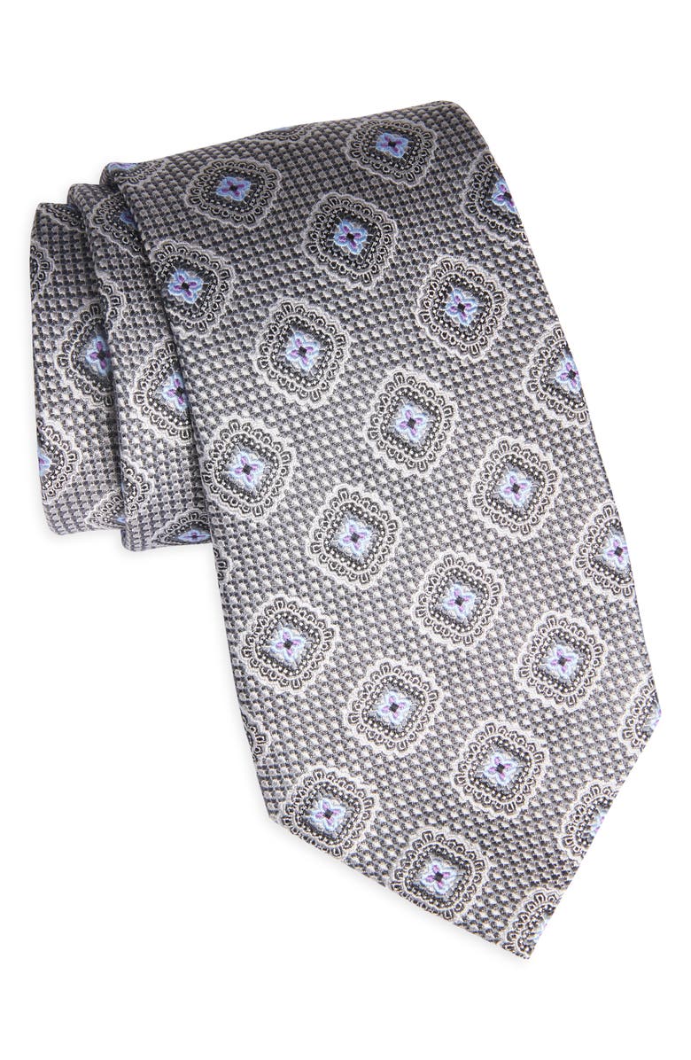 Nordstrom Geometric Silk Tie, Main, color, 