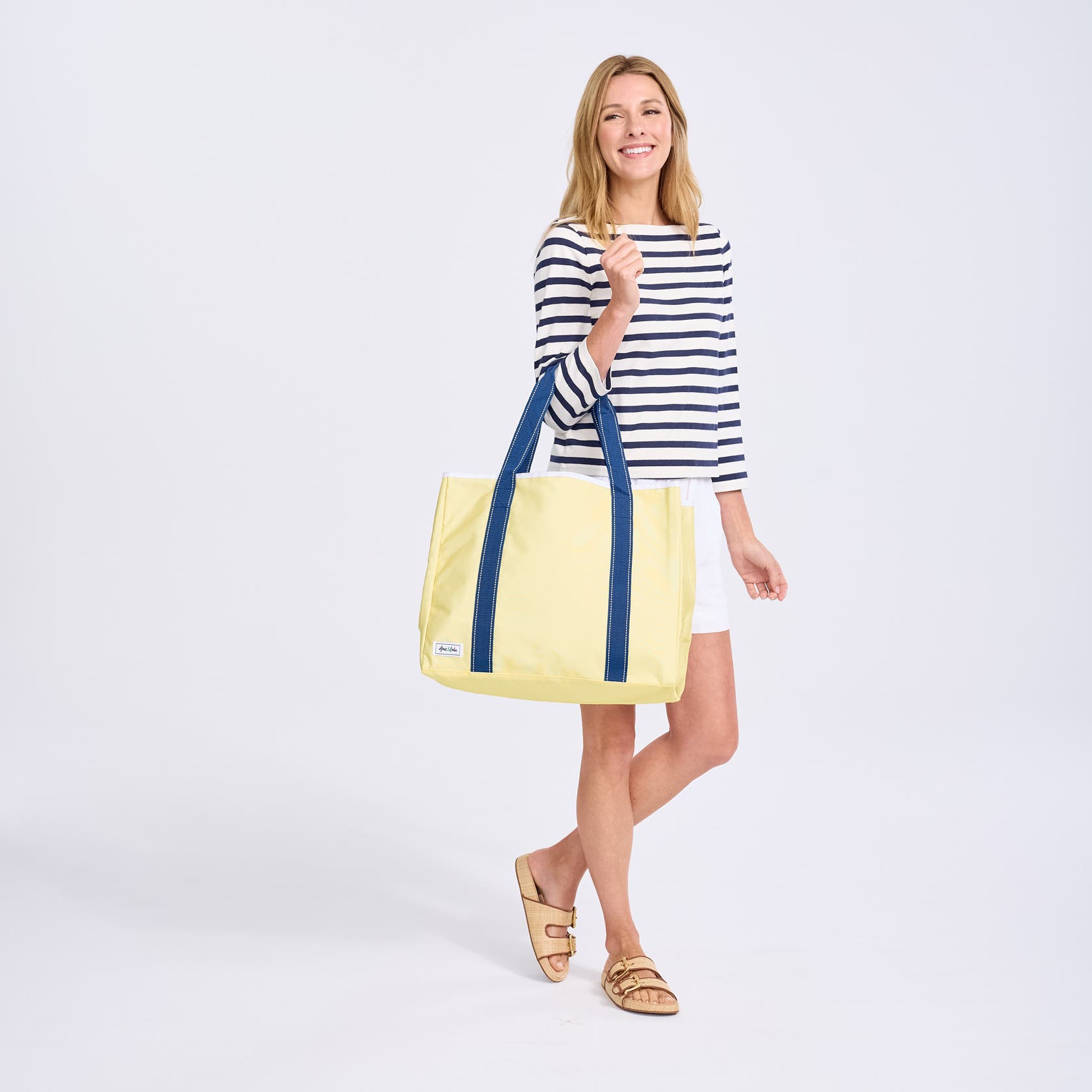 Sun & Sea Tote, Alternate, color, Pastel Yellow