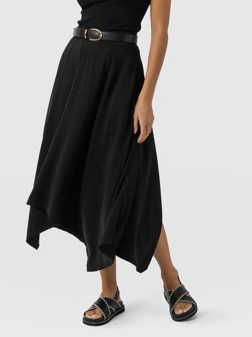 Saint + Sofia Noho Skirt In Black