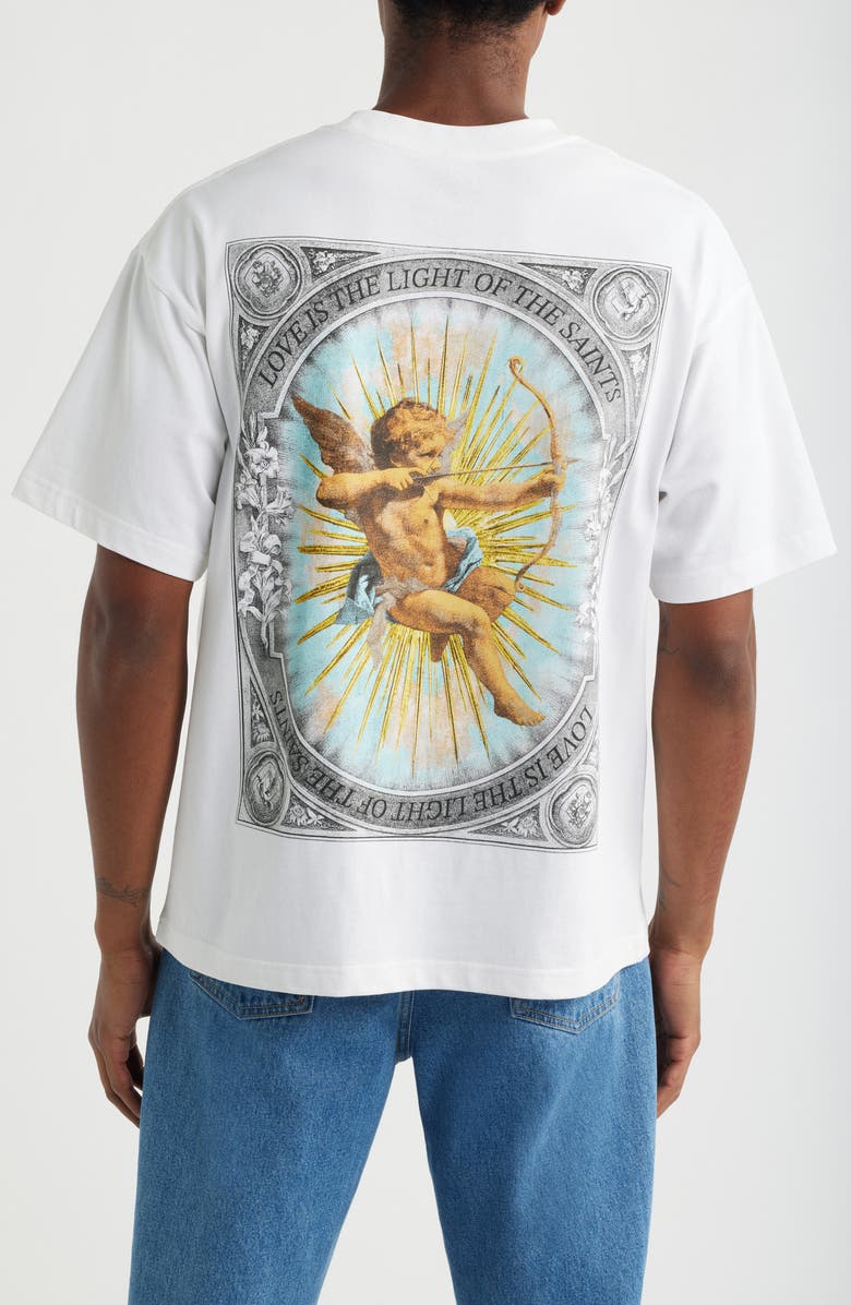 ID Supply Co Sacrament of Love Cotton Graphic T-Shirt, Alternate, color, White