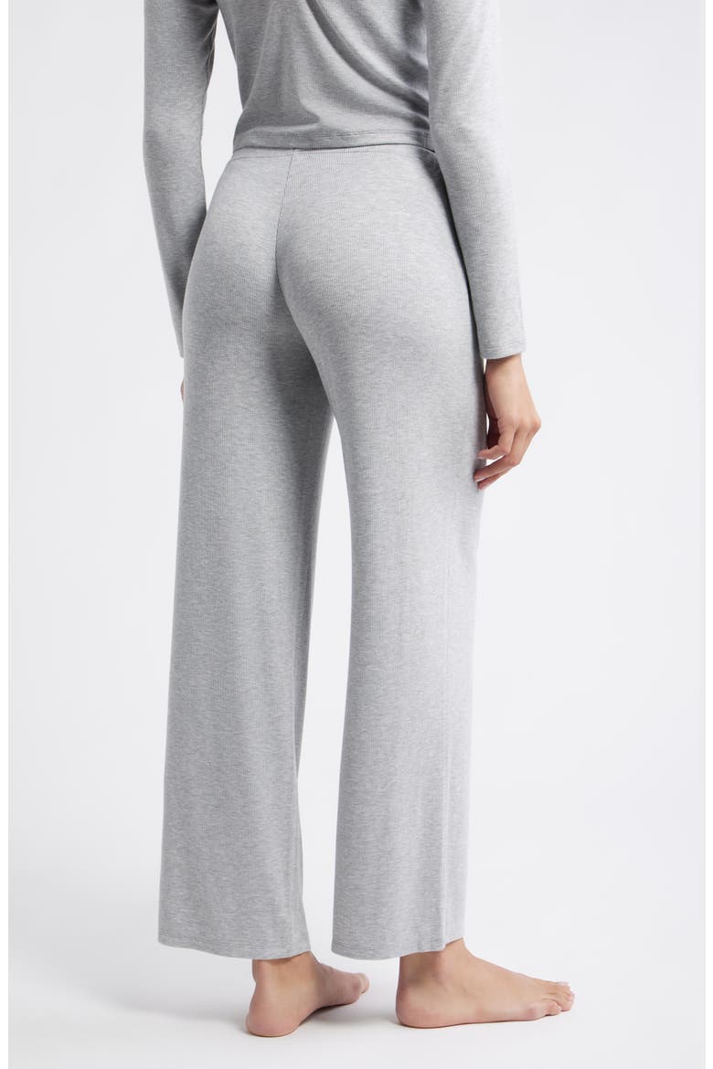 Daydream Rib Lounge Pants, Alternate, color, GREY HEATHER