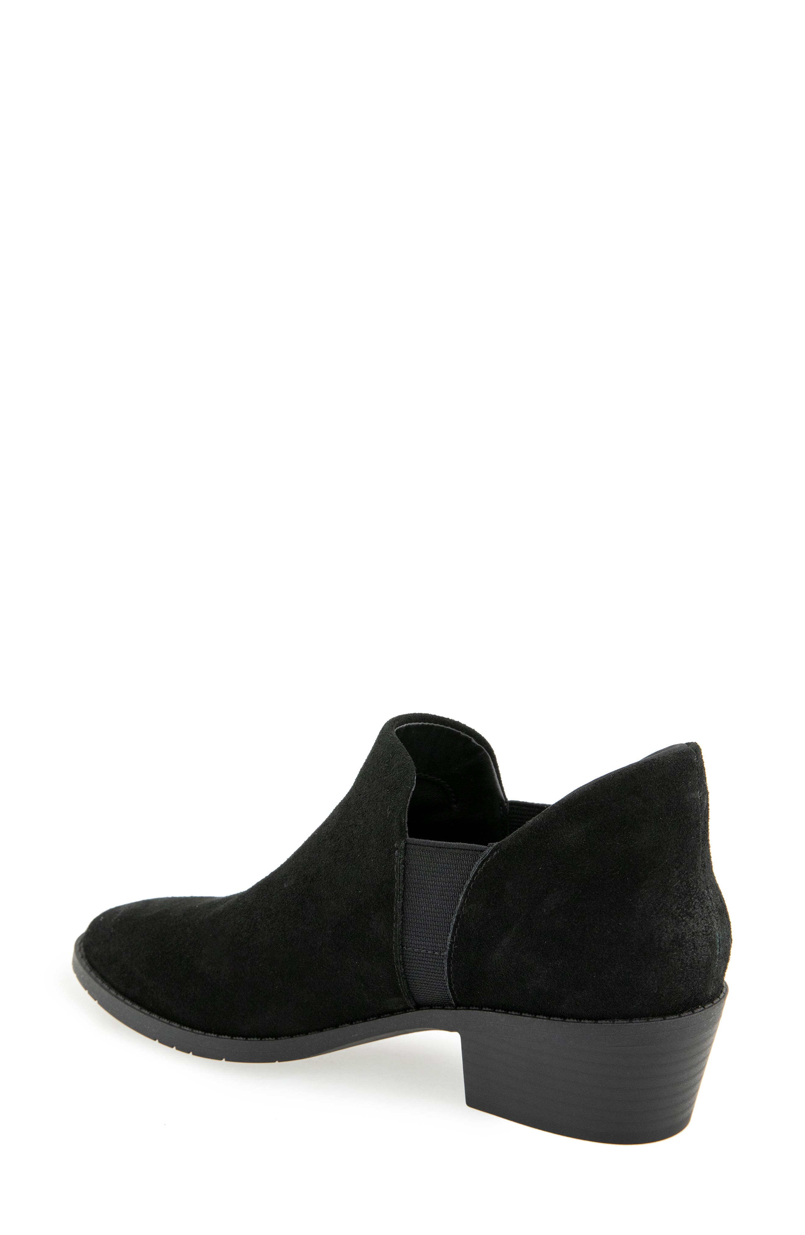 Stella Bootie, Alternate, color, BLACK SUEDE
