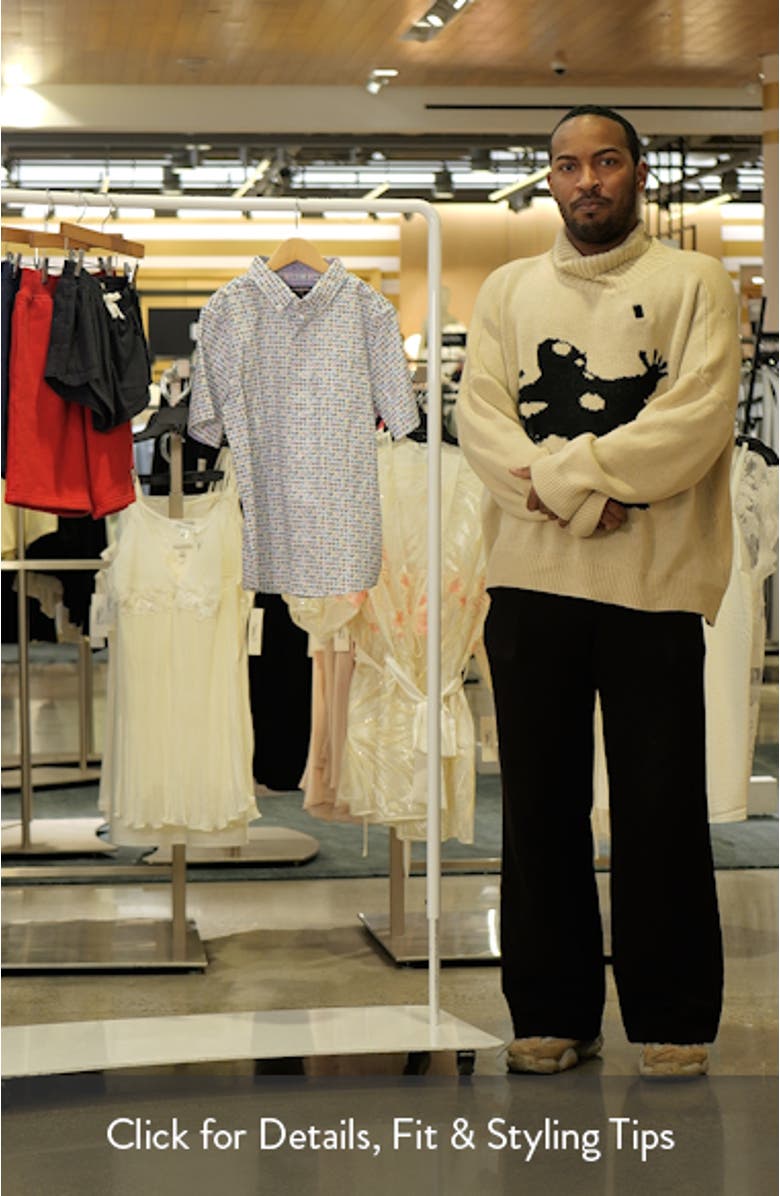 Kids' Rooster Print Short Sleeve Button-Up Shirt, sales video thumbnail