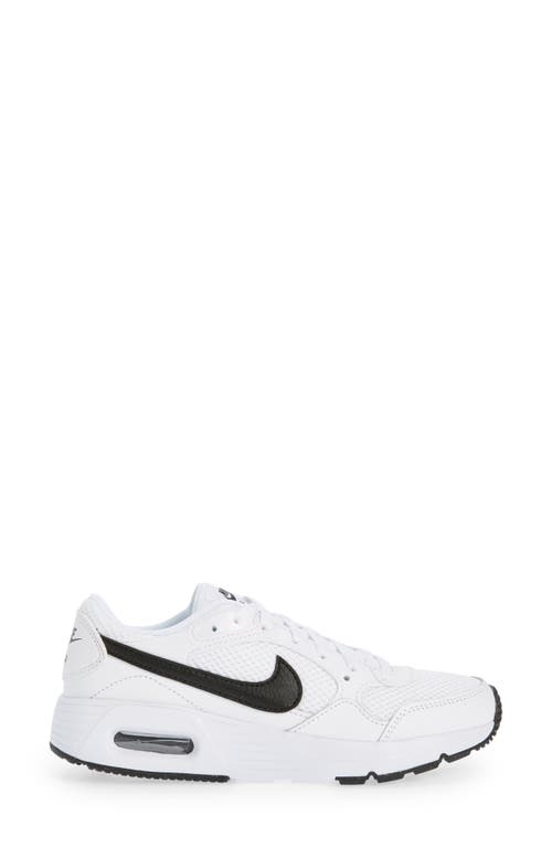 Nike Air Max Sc Sneaker In White/black
