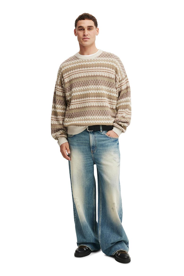 Men's Garage Knit, Alternate, color, Stone Pattern