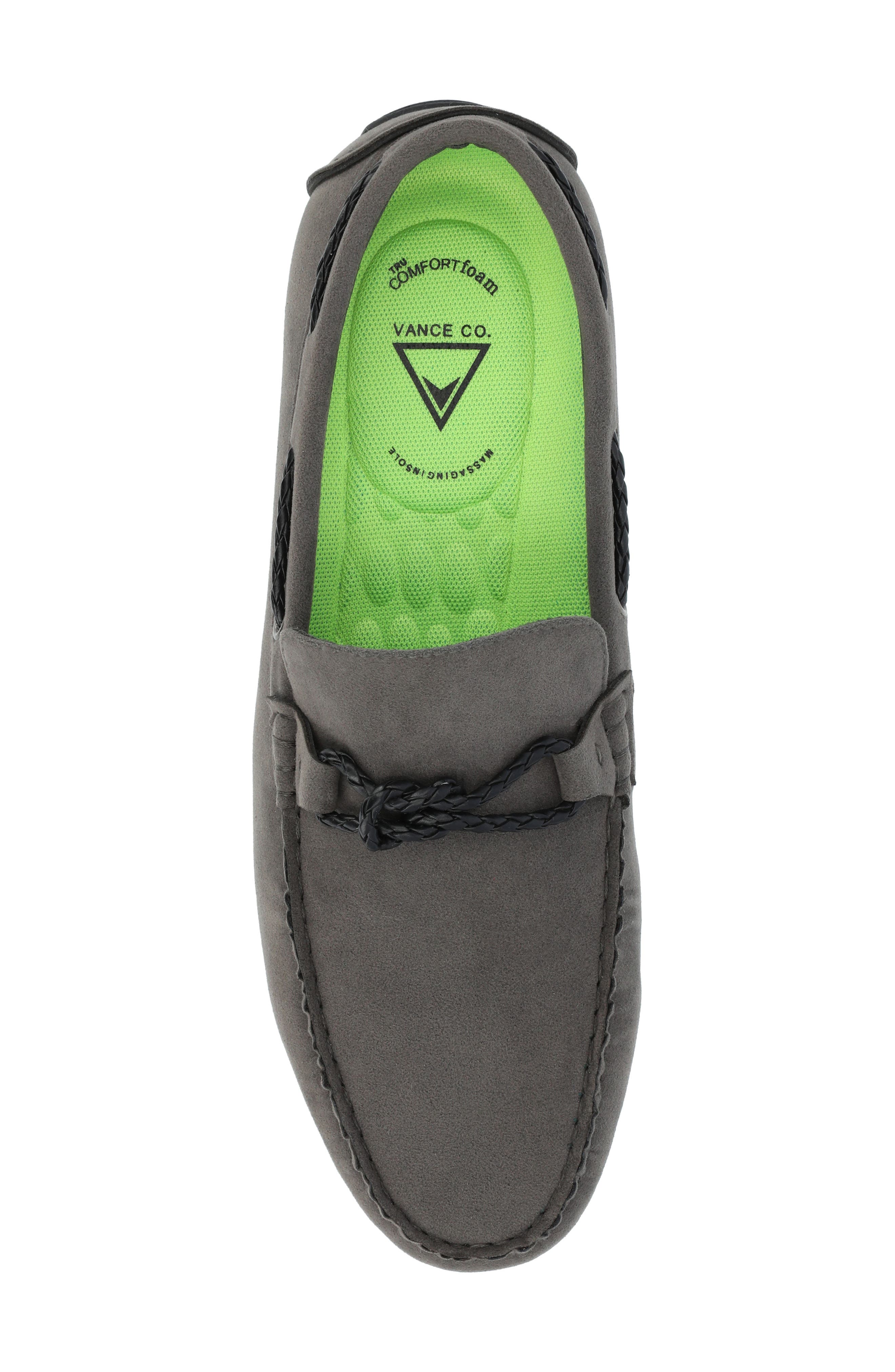 VANCE CO Tyrell Driving Loafer, Alternate, color, Grey
