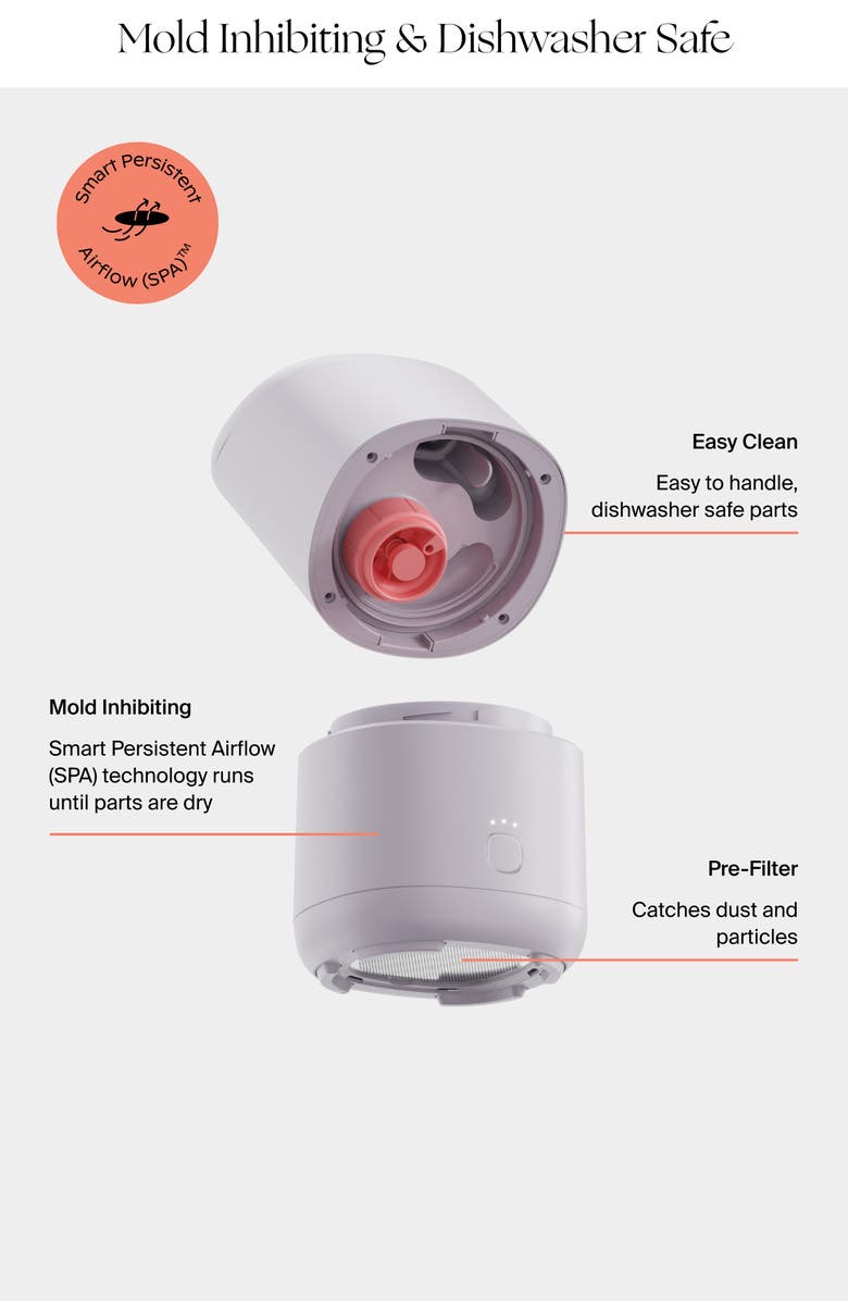 CANOPY Portable Humidifier, Alternate, color, Moonstruck