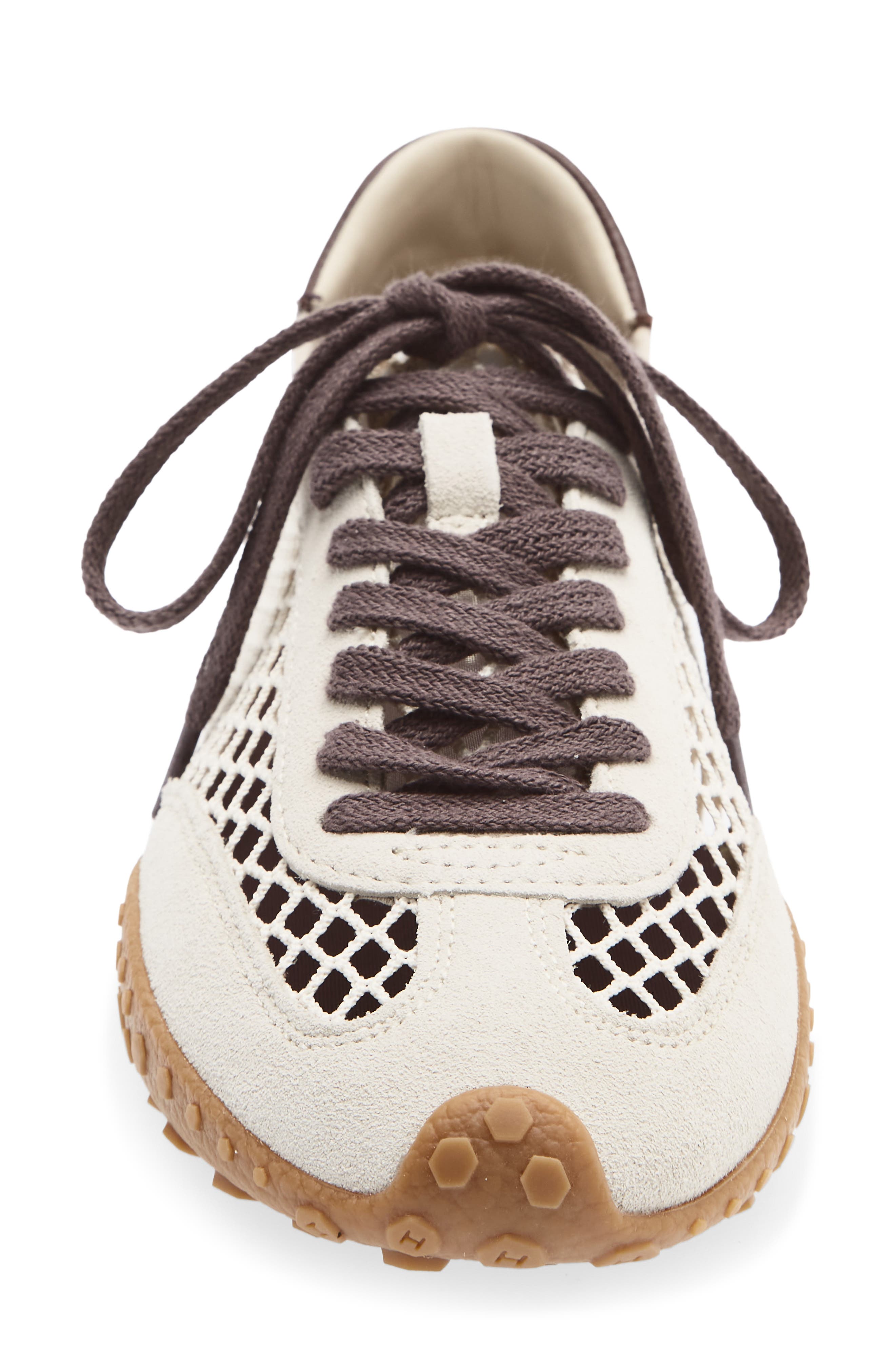 Bridge Fishnet Sneaker, Alternate, color, OFF WHITE