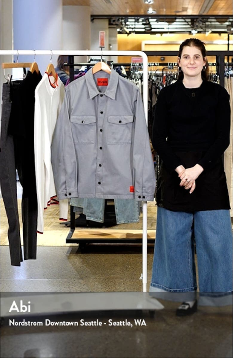 Enalu Cotton Twill Overshirt, sales video thumbnail