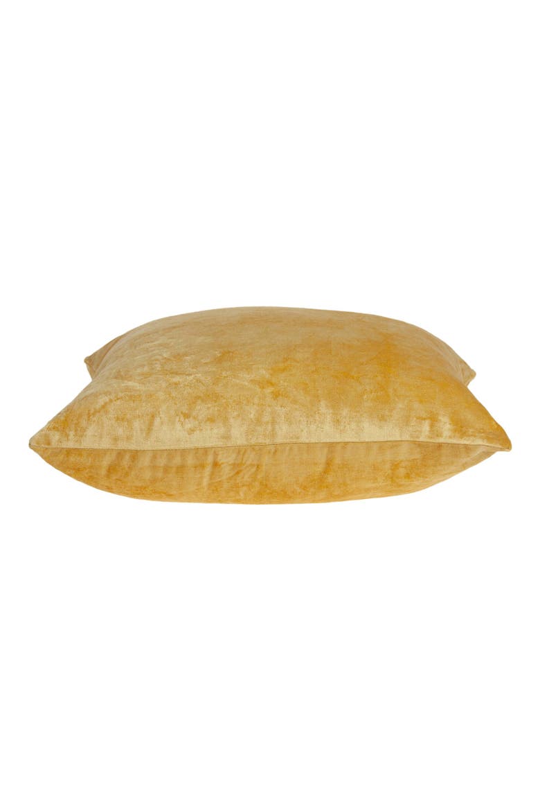 Danbury Solid Throw Pillow, Alternate, color, YELLOW