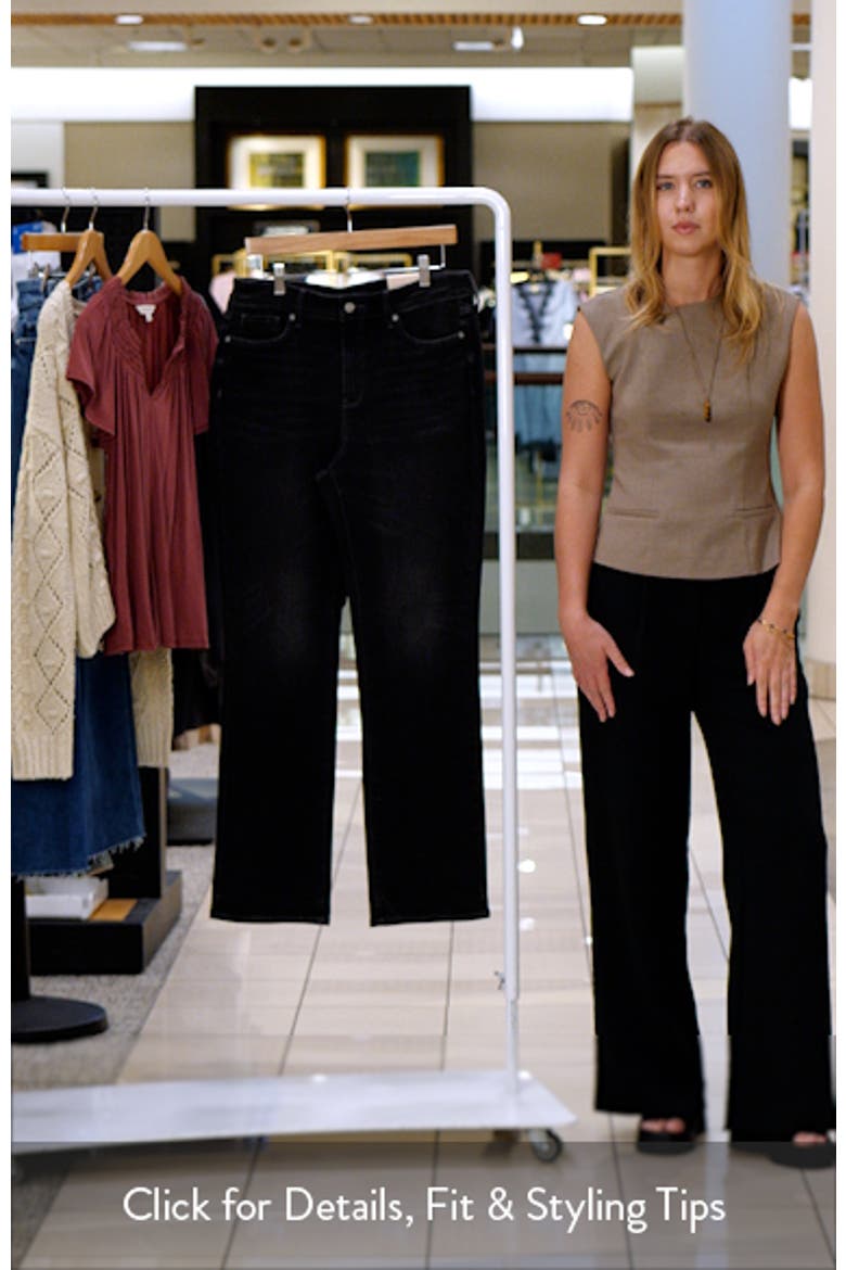 Marilyn High Waist Straight Leg Jeans video