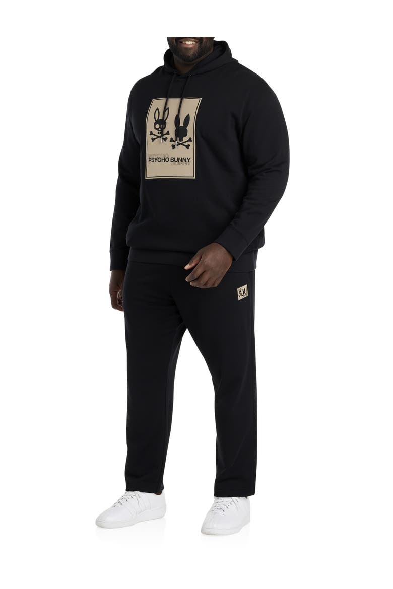 Big & Tall Monroe Hoodie, Alternate, color, BLACK