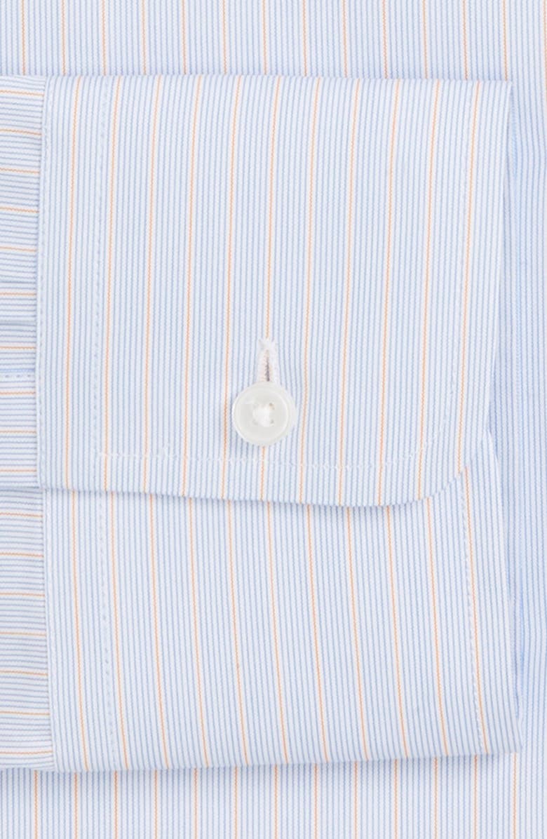 Thomas Pink Slim Fit Stripe Dress Shirt, Alternate, color,