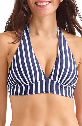 Tommy Bahama Coastline Stripe Reversible Bikini Top