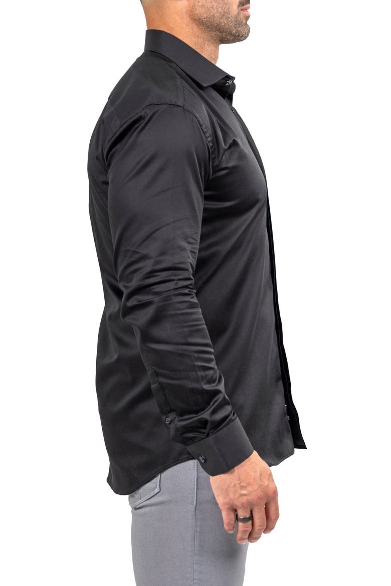 Crystal Skull Shirt, Alternate, color, BLACK