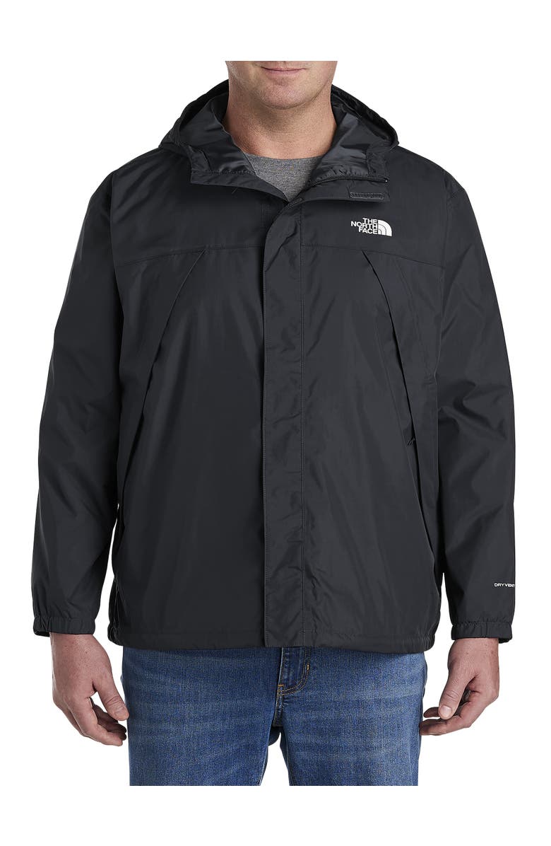 The North Face Big & Tall Antora Jacket, Alternate, color, Black