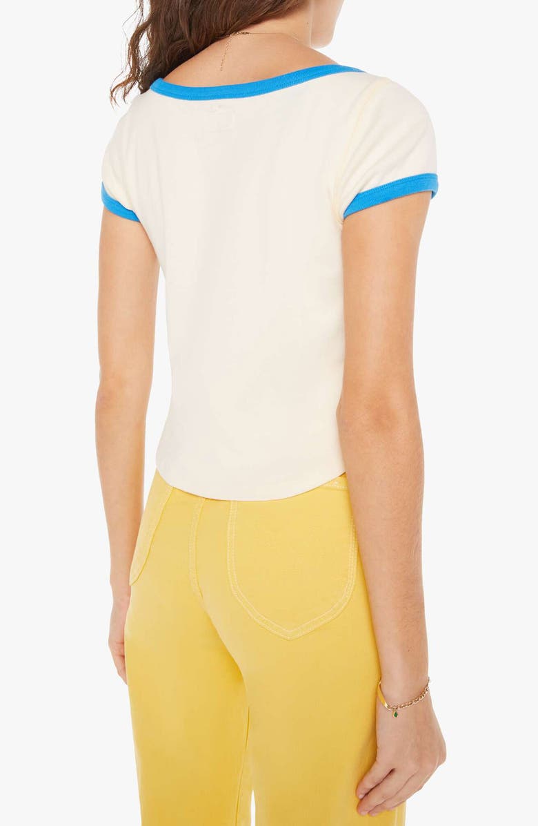 MOTHER The Itty Bitty Scoop Neck T-Shirt, Alternate, color, 