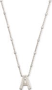 Kendra Scott Initial Pendant Necklace