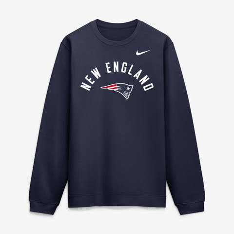 Men's Nike Navy New England Patriots Primetime Club Sweatshirt