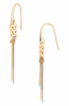 Nia Linear Drop Earrings