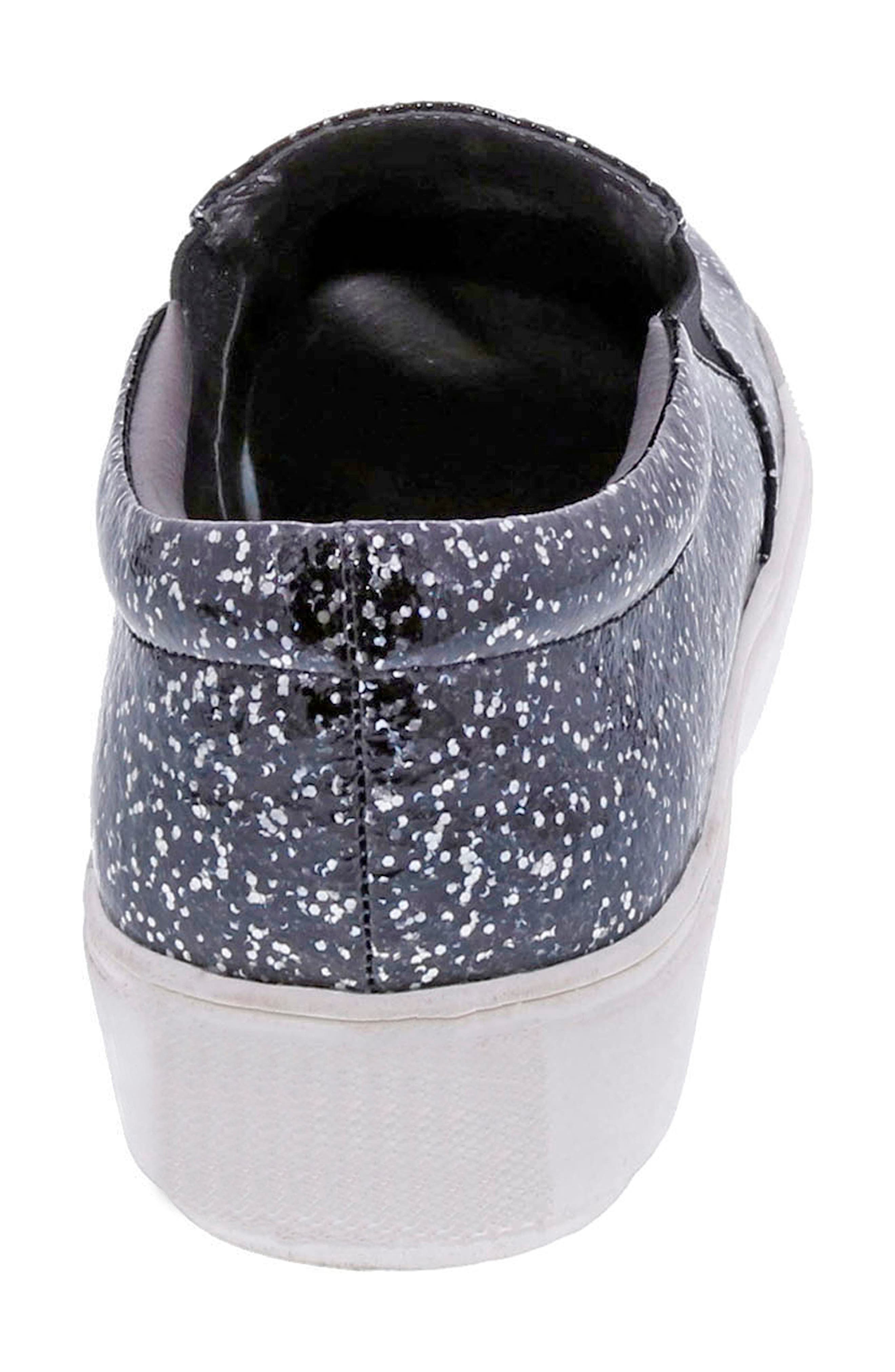 BELLINI Accent Glitter Slip-On Sneaker, Alternate, color, Black Sparkle