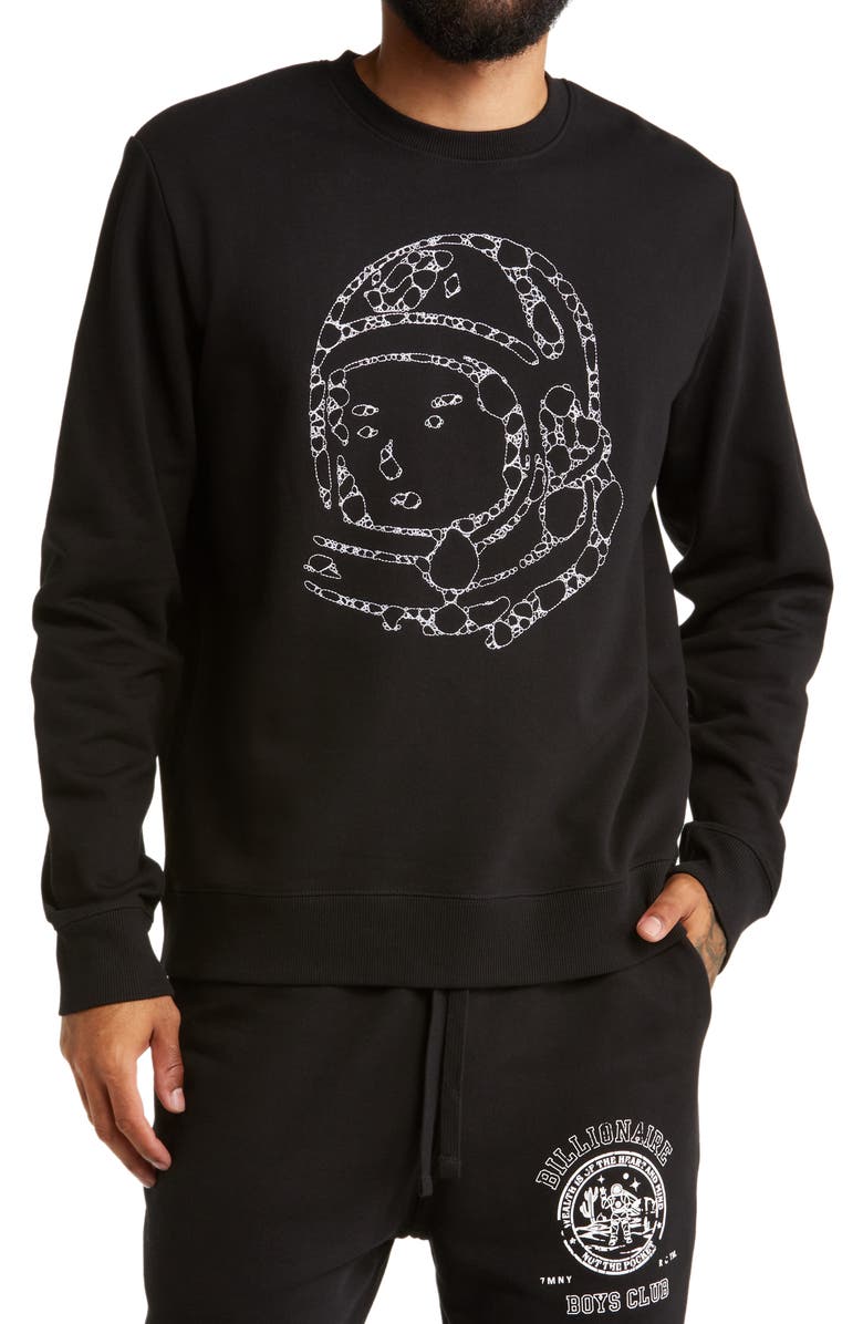 Billionaire Boys Club Flagstone Helmet Graphic Sweatshirt, Main, color,