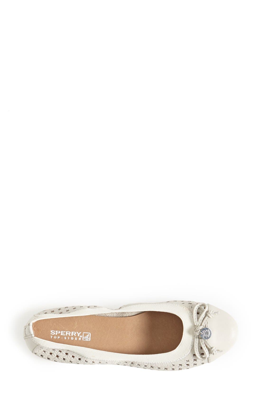 Sperry 'Elise' Flat, Alternate, color, IVORY