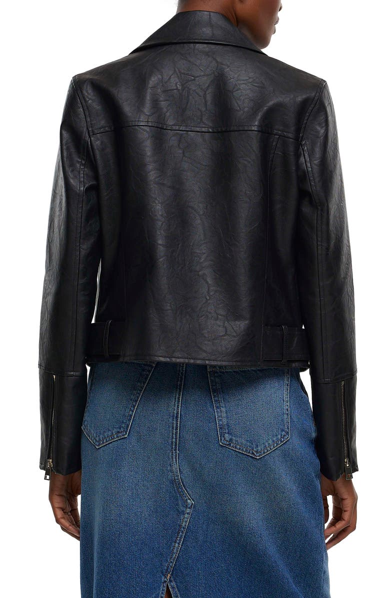 River Island Core Biker Jacket, Alternate, color,