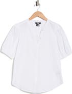 PAIGE Arra Cotton Puff Sleeve Top