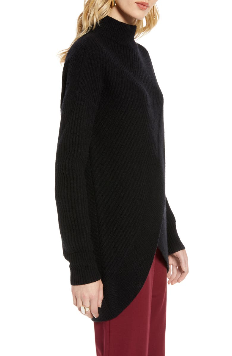 Halogen<sup>®</sup> Faux Wrap Cashmere Blend Sweater, Alternate, color,