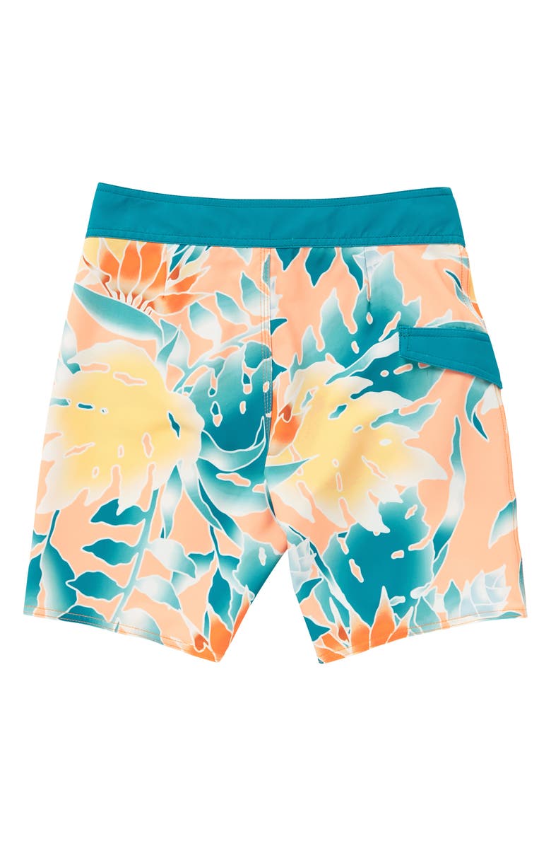 Volcom Kids' Leaf It Mod Tech Board Shorts, Alternate, color, 