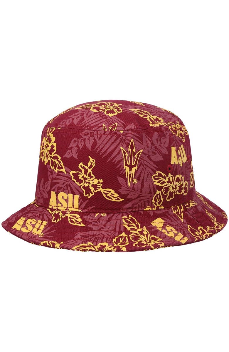 Reyn Spooner Men's Reyn Spooner Maroon Arizona State Sun Devils Floral Bucket Hat, Main, color, 