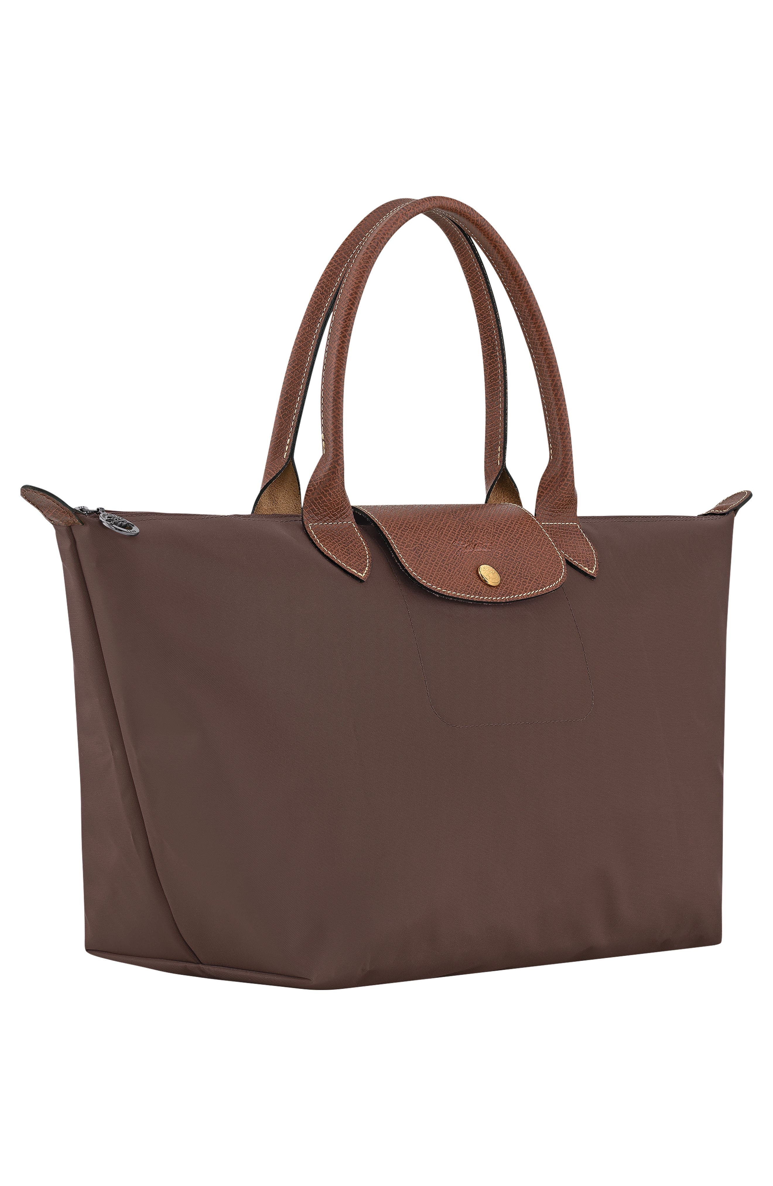 Le Pliage Large Top Handle Bag, Alternate, color, MOCHA
