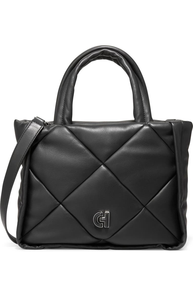 Cole Haan Puff Quilted Leather Tote, Main, color,