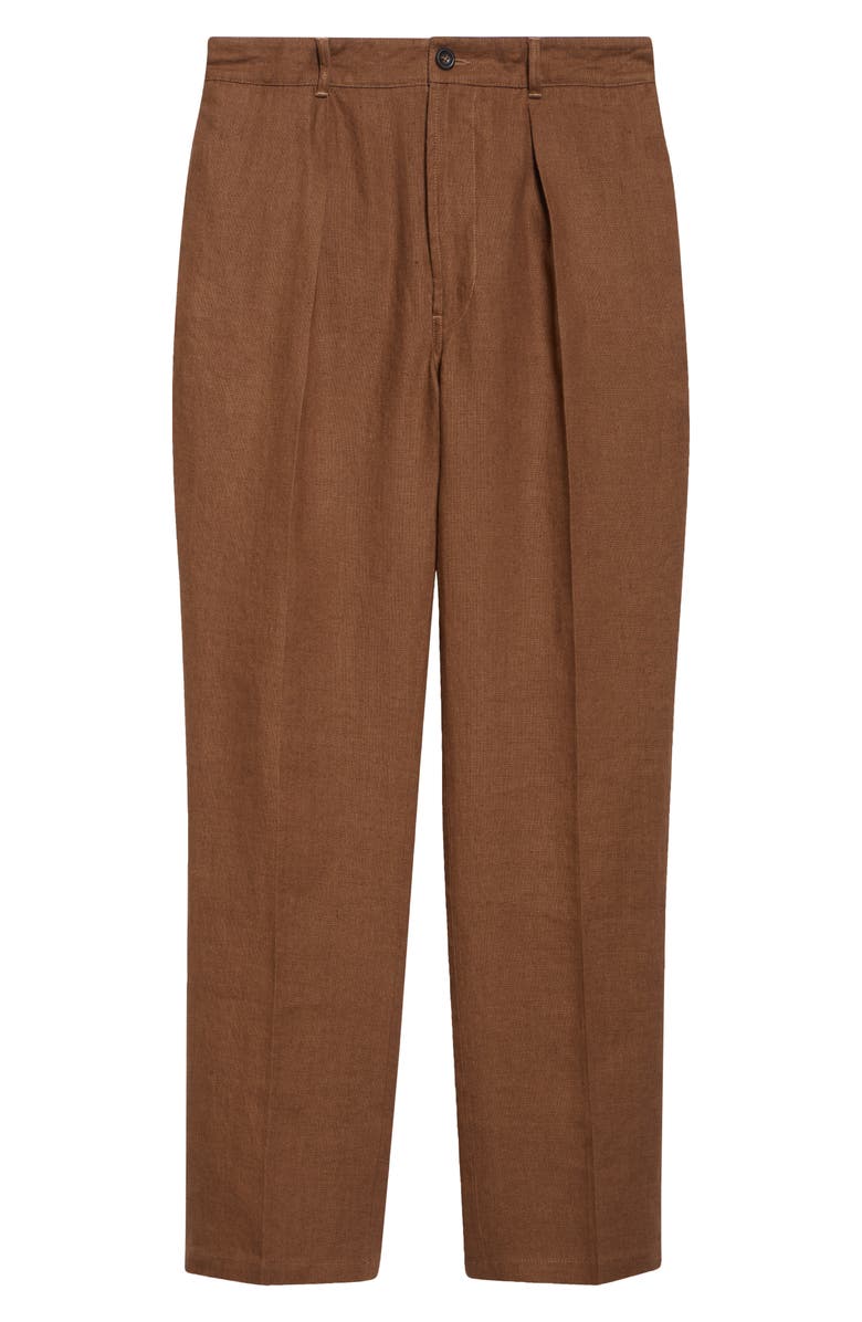 Drake's Miki Antique Linen Games Trousers, Alternate, color, 