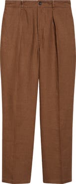 Drake's Miki Antique Linen Games Trousers