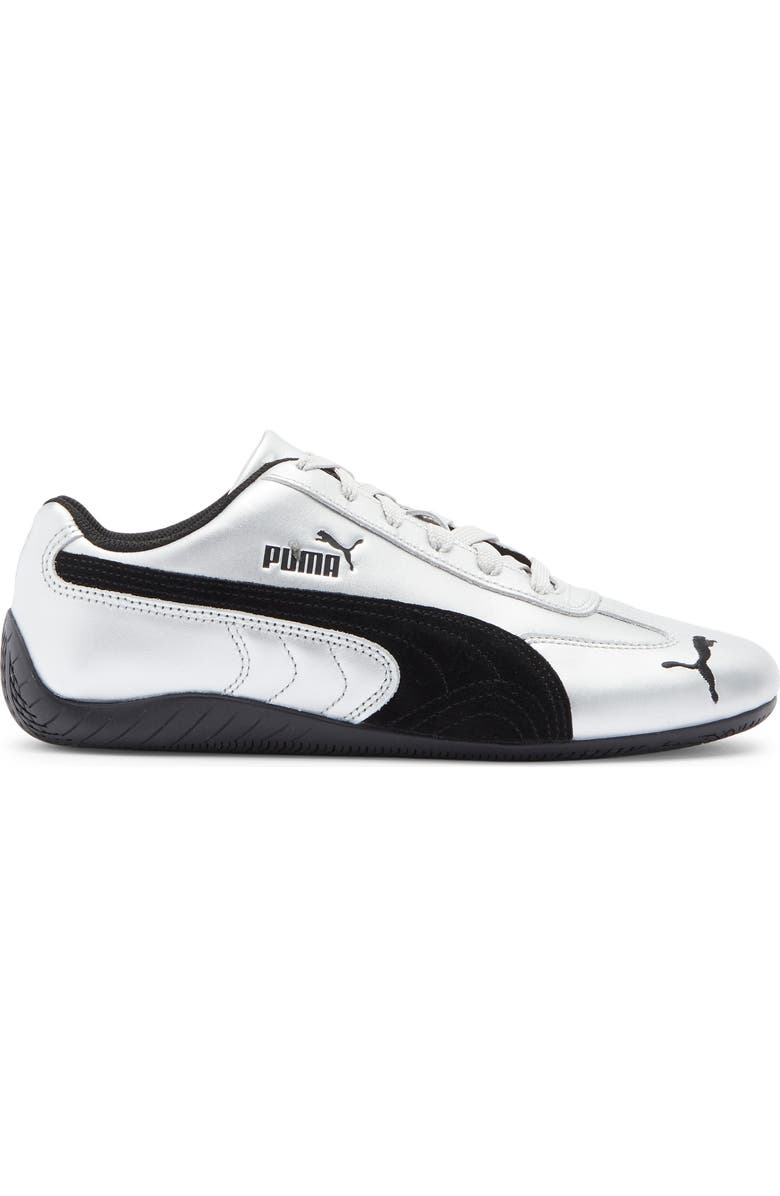 PUMA Speedcat Metallic Sneaker, Alternate, color, Puma Silver/ Puma Black