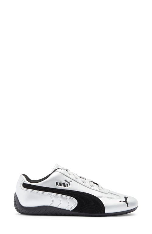 Puma Speedcat Metallic Sneaker In Silver