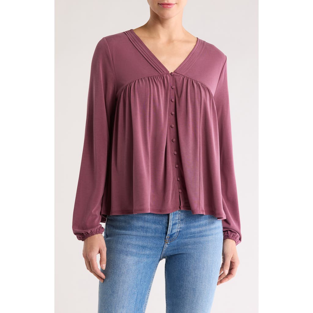 Shop Lucky Brand Button & Loop Top