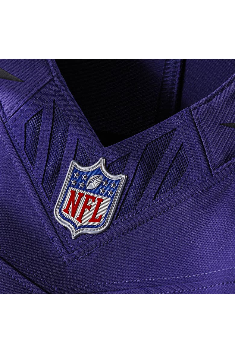 Men's Nike Roquan Smith Purple Baltimore Ravens Team Vapor F.U.S.E. Stitched Limited Jersey, Alternate, color, Purple